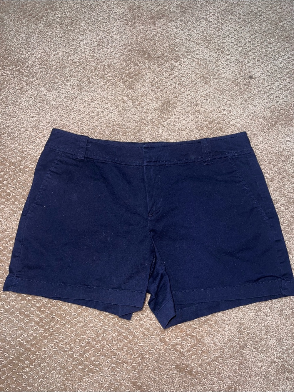 New York & Company Navy Women’s Hampton 4” Shorts